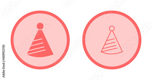 Party Hat Icon Design