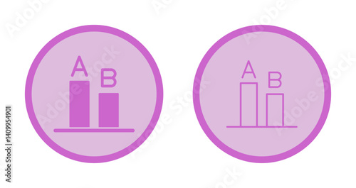 AB Testing Icon Design