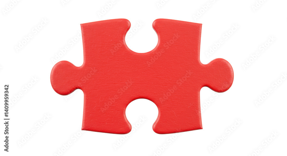 Obraz premium Isolated Puzzle Piece