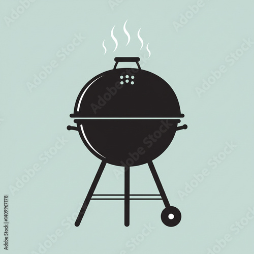 Simple Silhouette Icon of S...