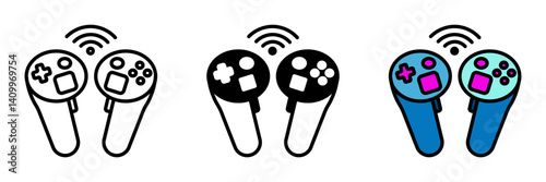 VR Gamepad is a controller designed for VR games, providing buttons and joysticks for immersive gameplay.
