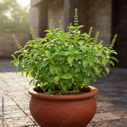 Vibrant Tulsi Holy Basil Pl...