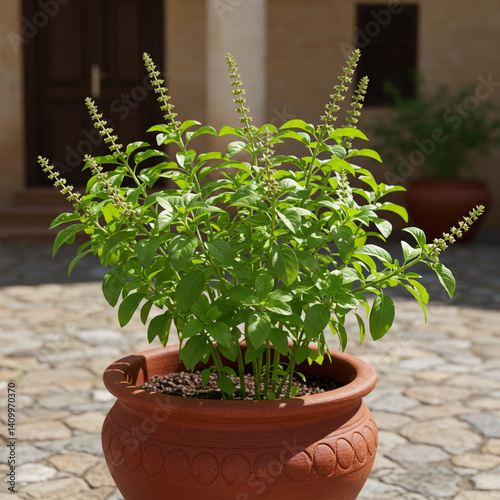 Healthy Tulsi Holy Basil Pl...