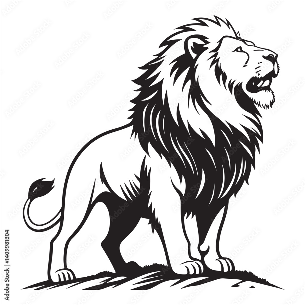 Obraz premium Lion Vector