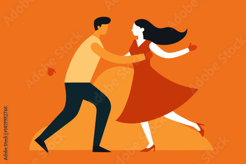 dancing couple dancing