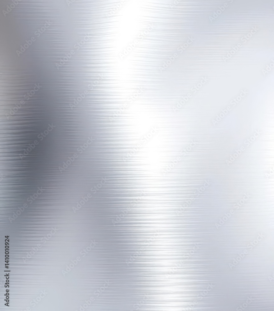 Abstract silver metallic texture with subtle light reflections and brushed strokes, abstract, material, silver