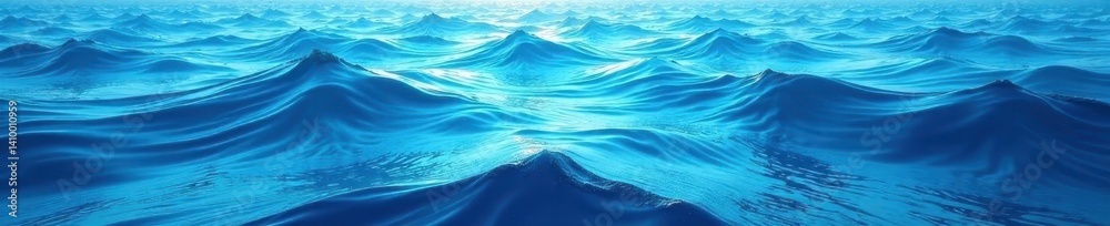 Abstract swirling blue ocean texture, calming waves , subtle, ocean