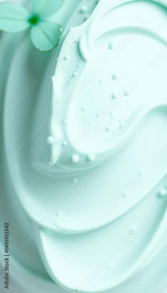 Close-up of mint toothpaste tube, cap off, showing textured paste, mint, clean teeth, health