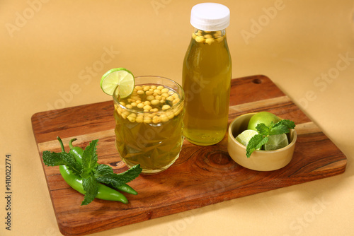 Indian Summer Drink Jaljeera or Jaljeera Masala