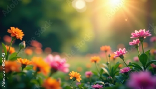 Abstract blurred nature scene, soft focus bokeh , subtle, abstract, texture