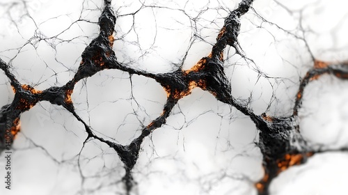 Brain Neurons Abstract Structure