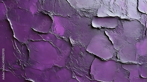 Abstract Purple Textured Paint Surface Background