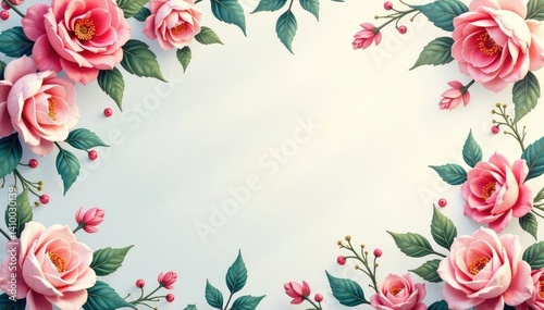 Delicate paisley floral pattern, soft pastel colors, flowing lines, subtle, soft, light