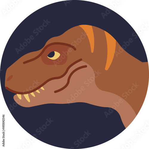 Allosaurus: A large carnivorous dinosaur known for its sharp teeth and powerful build, lived during the Late Jurassic period.
