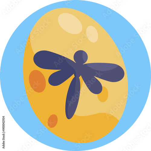 Fossilized dinosaur egg, representing ancient reproduction and nesting sites.