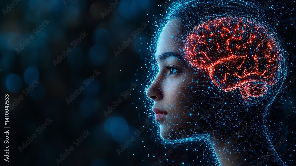 Artificial intelligence brain mind technology neural network digital human innovation ai tech Artificial intelligence brain mind technology neural network digital human innovation ai tech