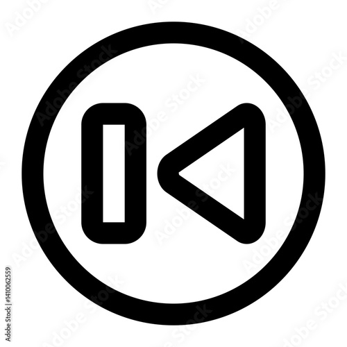 backward icon for illustration