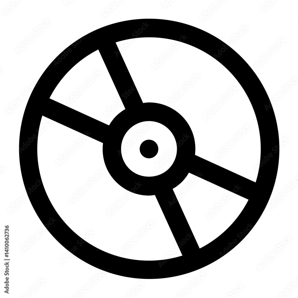 cd icon for illustration