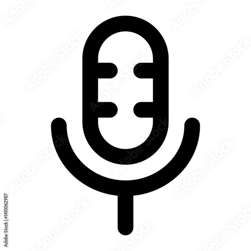 microphone icon for illustration