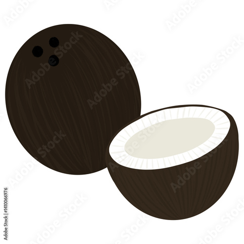 Coconut Tropical Fruit