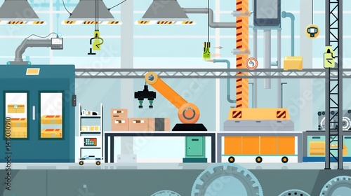 Industry 4.0 Smart Manufacturing: Automated Solutions for Intelligent Factories
