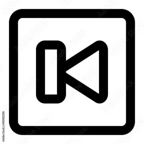 backward icon for illustration