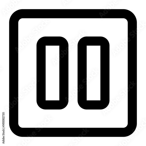 pause icon for illustration