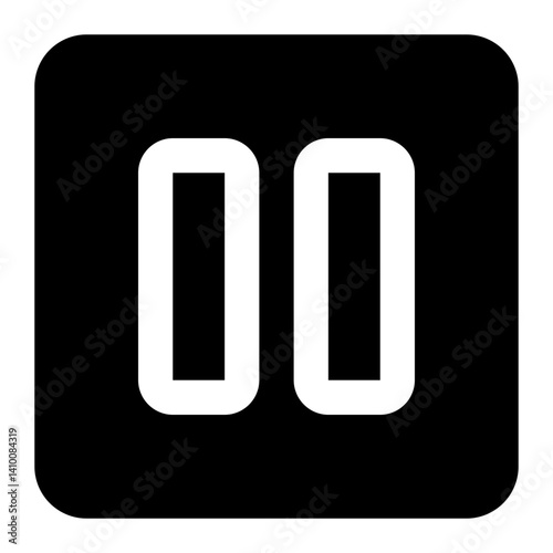 pause icon for illustration