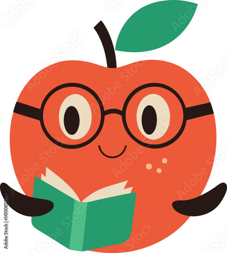 apple cartoon character
