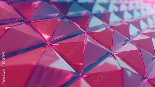 Low Poly Tech Grid: Modern Geometric Background for Digital & Tech Design
