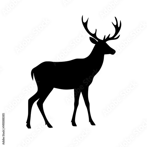 deer silhouette vector