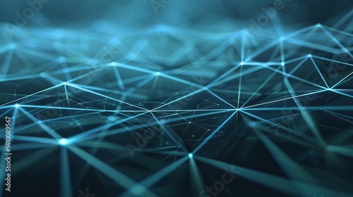 Low Poly Tech Grid: Modern Geometric Background for Digital & Tech Design

