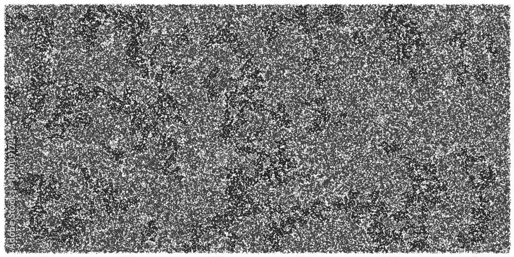 Fototapeta premium Black and White Noise. Silver Paper Texture. Abstract Noisy Background. Gray Backdrop. Noise Overlay. modern