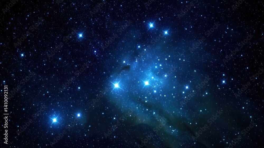 Obraz premium Stars in the night sky