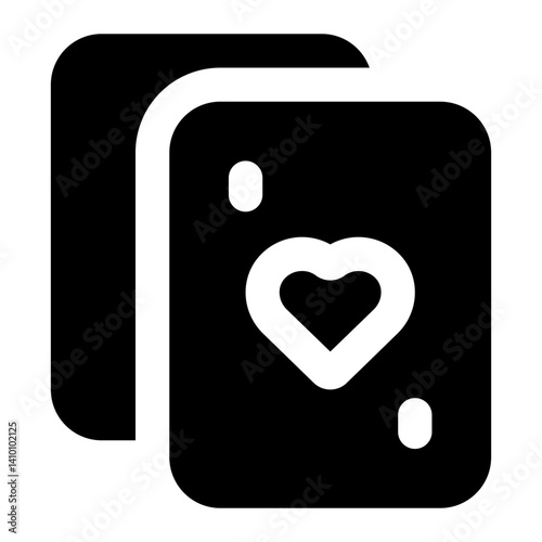 poker icon for illustration