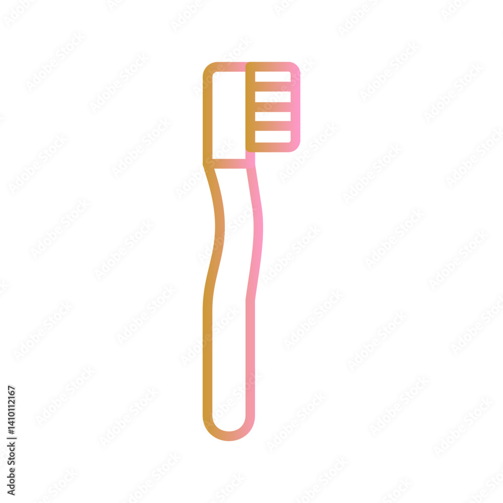 Toothbrush Vector Icon Toothbrush Vector Icon