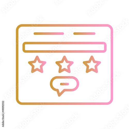 Testimonials Vector Icon