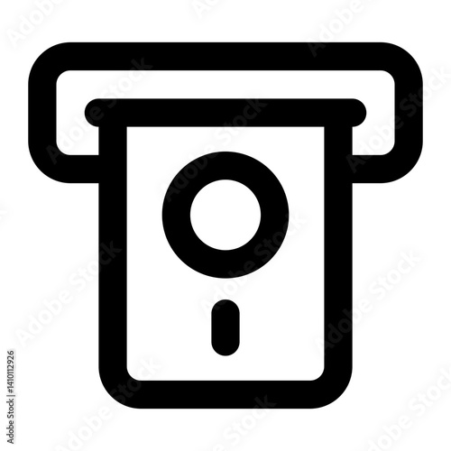 withdrawal icon for illustration