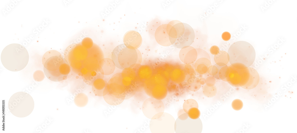 Beautiful bokeh effect featuring glowing orbs and soft sparkles in a vibrant orange-yellow composition. Beautiful bokeh effect featuring glowing orbs and soft sparkles in a vibrant orange-yellow composition.