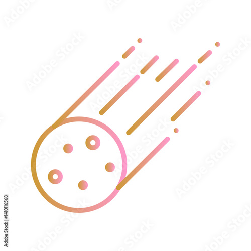 Asteroid Vector Icon