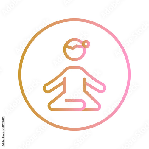 Meditation Vector Icon