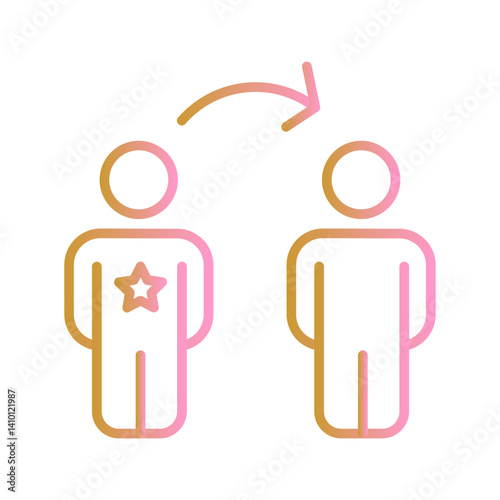 Mentorship Vector Icon