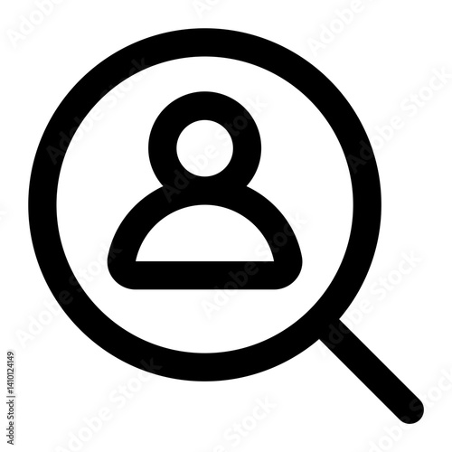 human recourses icon for illustration