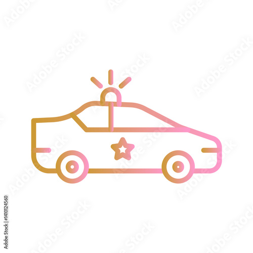 Security Patrol Vector Icon
