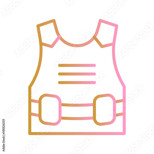 Body Armor Vector Icon