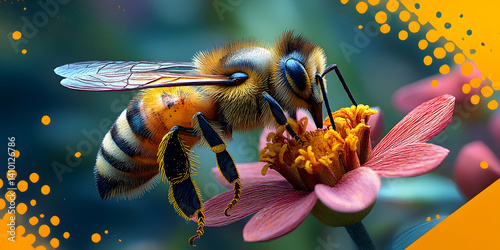 Honeybee on a Flower (192)
