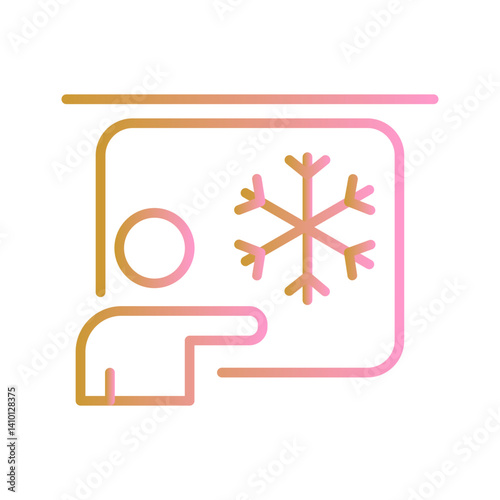 Meteorologist Vector Icon