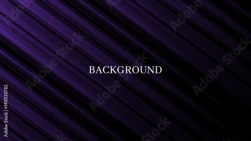 Black abstract background with purple pattern, modern geometric texture, diagonal rays	
