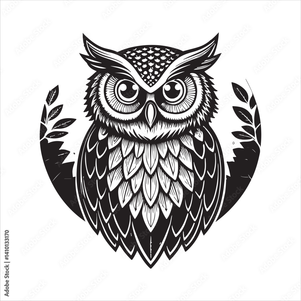 Obraz premium Owl Vector 