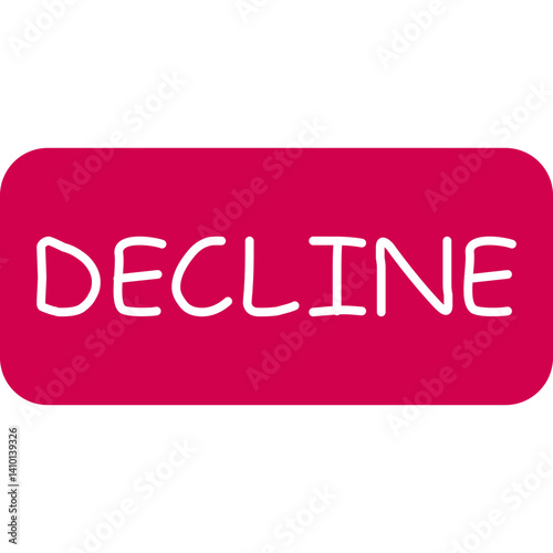 Decline Icon